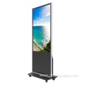 Indoor floor standing kiosk electrical advertising screen